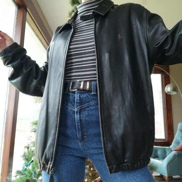 Ralph Lauren Genuine leather jacket - Picture 2 of 4